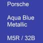 Preview: Porsche, Aqua Blue Metallic, M5R / 32B.